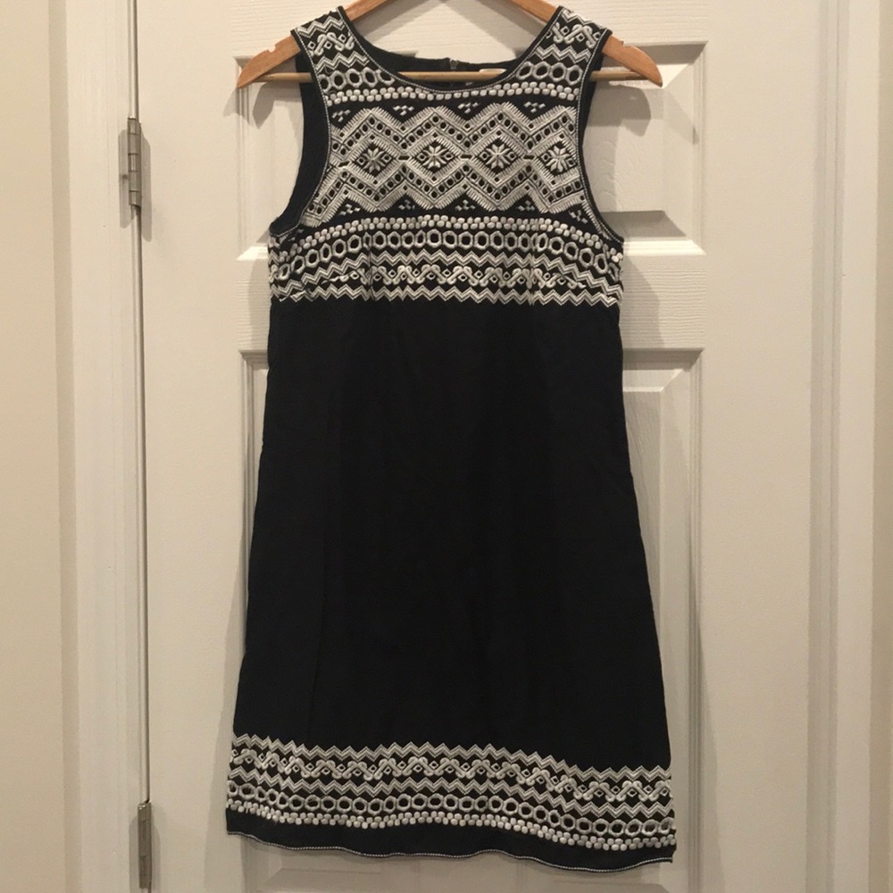 Max Studio Shift Dress women’s black